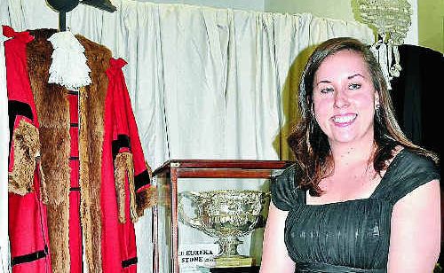 Warwick Credit Union’s Katie Kinlyside will frock up tomorrow night. Warwick Credit Union’s Katie Kinlyside will frock up tomorrow night.